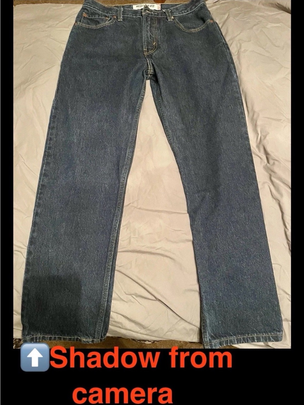 Levis 505 Jeans Men 30x30 Regular Fit Straight Leg Denim Y2K VTG 05/2007 Vintage